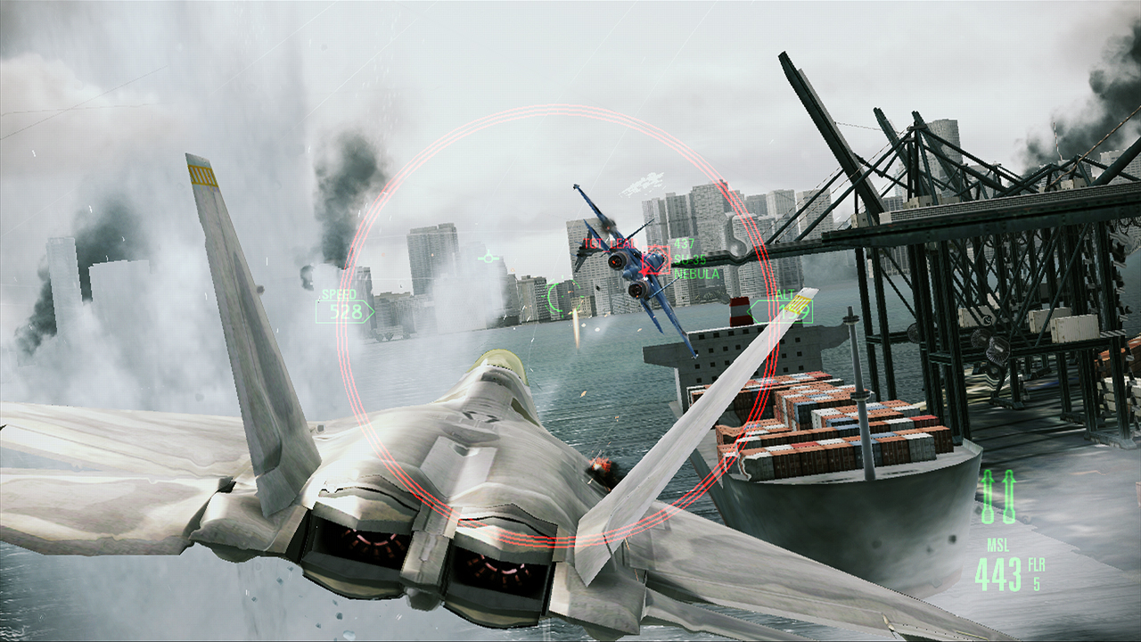 画像集 006 Xbox 360 Ace Combat Assault Horizon の体験版が9月15日より配信 戦闘機 だけでなく 攻撃ヘリ も操作できる内容だ