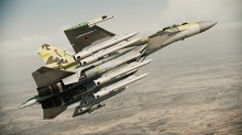 画像集#003のサムネイル/「ACE COMBAT ASSAULT HORIZON」，ロシアの戦闘機情報第2弾が公開に。歴代作品のエースと同じカラーの機体も登場
