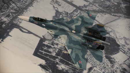 画像集#009のサムネイル/「ACE COMBAT ASSAULT HORIZON」，ロシアの戦闘機情報第2弾が公開に。歴代作品のエースと同じカラーの機体も登場