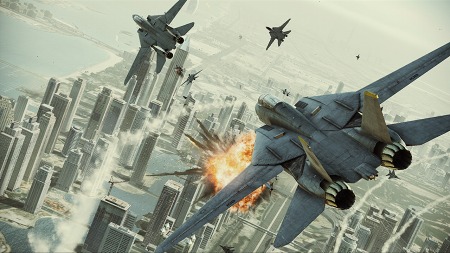 ���������꡼ No.003�Υ���ͥ������ / ��ACE COMBAT ASSAULT HORIZON�ס���֤Ȥ�Ϣ�Ȥ���ά�θ��򰮤�֥ߥå����CO-OP�ץ⡼�ɤγ��׸�����������������Ʈ������򥹥��꡼�󥷥�åȤǳ�ǧ���褦