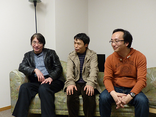 画像ギャラリー No.008のサムネイル画像 / 「ファンタシースターシリーズ25周年記念コンサート シンパシー2013」のリハーサル実施。指揮者 天野正道氏,酒井P&小林SDが,本番に向けた意気込みを語る