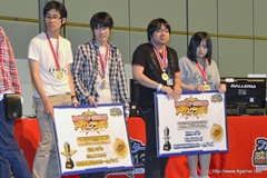 画像ギャラリー No.097のサムネイル画像 / エミリアとルミアの水着衣装,デューマンとキャストの「PSPo2i」衣装/パーツなど注目の新情報も飛び出した,「ファンタシースター感謝祭2013」札幌会場のレポートを掲載