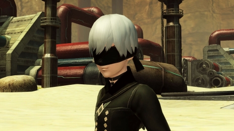 ���������꡼ No.100�Υ���ͥ������ / �֥ե��󥿥�������������饤��2�פǡ�NieR��Automata�ץ���ܤ��������ϡ��֥��ϡפ򥤥᡼�����������ƥबAC������å�������Ǥ���