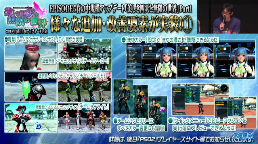 画像ギャラリー No.015のサムネイル画像 / セガフェス会場から公開生放送「PSO2 STATION!」レポート。通常クラスに新たなスキルが追加,そしてペルソナシリーズとのコラボが発表