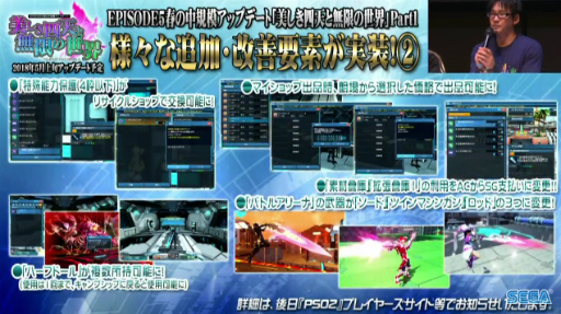 画像ギャラリー No.016のサムネイル画像 / セガフェス会場から公開生放送「PSO2 STATION!」レポート。通常クラスに新たなスキルが追加,そしてペルソナシリーズとのコラボが発表