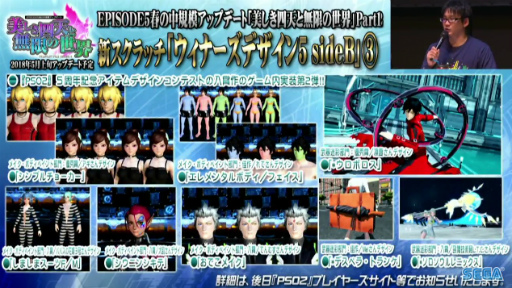 画像ギャラリー No.033のサムネイル画像 / セガフェス会場から公開生放送「PSO2 STATION!」レポート。通常クラスに新たなスキルが追加,そしてペルソナシリーズとのコラボが発表