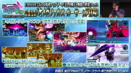 画像ギャラリー No.041のサムネイル画像 / セガフェス会場から公開生放送「PSO2 STATION!」レポート。通常クラスに新たなスキルが追加,そしてペルソナシリーズとのコラボが発表