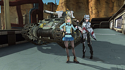 画像ギャラリー No.089のサムネイル画像 / 「PSO2」にアップデート「救世の果て、紡がれし未来 Part2」が実装。「戦場のヴァルキュリア4」とのコラボスクラッチも