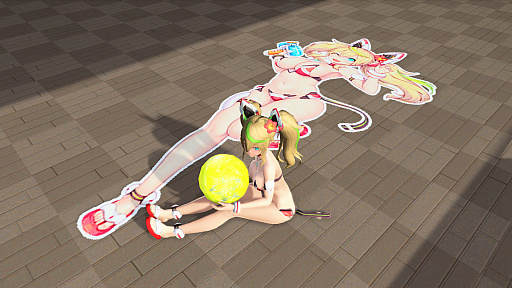 画像ギャラリー No.006のサムネイル画像 / 「PSO2」にサマーイベント実装。「PSO2es」コラボキャラクターが水着になって登場。恒例の「ビーチウォーズ 2019!」は新難度に対応