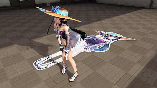 画像ギャラリー No.008のサムネイル画像 / 「PSO2」にサマーイベント実装。「PSO2es」コラボキャラクターが水着になって登場。恒例の「ビーチウォーズ 2019!」は新難度に対応