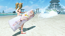 画像ギャラリー No.013のサムネイル画像 / 「PSO2」にサマーイベント実装。「PSO2es」コラボキャラクターが水着になって登場。恒例の「ビーチウォーズ 2019!」は新難度に対応