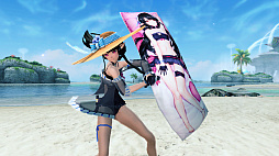 画像ギャラリー No.017のサムネイル画像 / 「PSO2」にサマーイベント実装。「PSO2es」コラボキャラクターが水着になって登場。恒例の「ビーチウォーズ 2019!」は新難度に対応