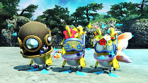 画像ギャラリー No.057のサムネイル画像 / 「PSO2」にサマーイベント実装。「PSO2es」コラボキャラクターが水着になって登場。恒例の「ビーチウォーズ 2019!」は新難度に対応