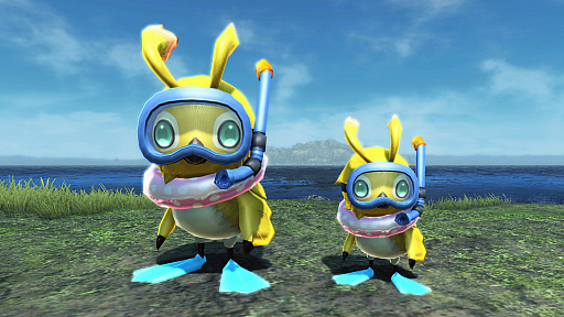 画像ギャラリー No.060のサムネイル画像 / 「PSO2」にサマーイベント実装。「PSO2es」コラボキャラクターが水着になって登場。恒例の「ビーチウォーズ 2019!」は新難度に対応