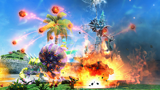 画像ギャラリー No.078のサムネイル画像 / 「PSO2」にサマーイベント実装。「PSO2es」コラボキャラクターが水着になって登場。恒例の「ビーチウォーズ 2019!」は新難度に対応