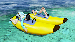 画像ギャラリー No.123のサムネイル画像 / 「PSO2」にサマーイベント実装。「PSO2es」コラボキャラクターが水着になって登場。恒例の「ビーチウォーズ 2019!」は新難度に対応