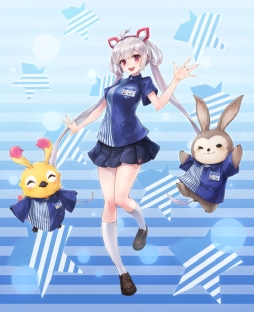 画像ギャラリー No.001のサムネイル画像 / 「PSO2」とローソン国際展示場駅前のコラボが本日から3日間限定で開催