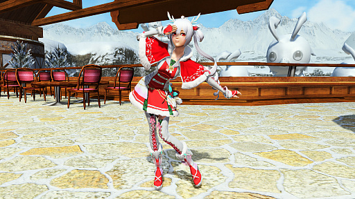 Pso2 クリスマスイベントの前半がスタート リニューアルされた 氷上のメリークリスマス やハリエット ルーサーたちの新衣装が配信