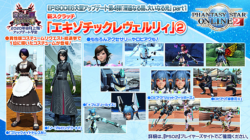 ���������꡼ No.014�Υ���ͥ������ / ��PSO2�ס�7��Υ��åץǡ��ȤǤϥ��Фȥ�����ʤ��и����륤�٥�Ⱦ��ߥ������Ȥ��о졣8��ˤ�EP6�ǽ��ϡ֤��ʤ����⤿�餹��˾���ۿ���