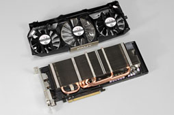 画像ギャラリー No.011のサムネイル画像 / オリジナルデザインを採用したPalitのGTX 680カードを試す。強化型電源+3連ファン仕様クーラーの効果はいかほどか