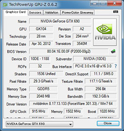 画像集#033のサムネイル/「GeForce GTX 690」レビュー。「プレイアブルな3画面環境」をカード1枚で実現可能に