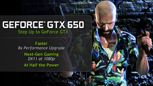 NVIDIAGeForce GTX 650פȯɽGK107ѤΥȥ꡼ߥɥ륯饹ԾGPU