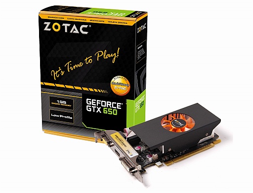 画像ギャラリー No.007のサムネイル画像 / アスク,Low Profile対応で補助電源不要のZOTAC製GTX 650カードを発売