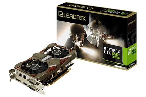 画像ギャラリー No.001のサムネイル画像 / ベースクロック1.05GHz超のLeadtek製GTX 650 Ti BOOSTカードが発売