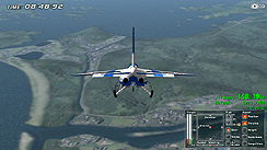 画像ギャラリー No.004のサムネイル画像 / 「パイロットストーリー ブルーインパルス アクロスピリッツ」の体験版を4GamerにUp。憧れのブルーインパルスの隊員となって,大空を自由に飛び回るのだ