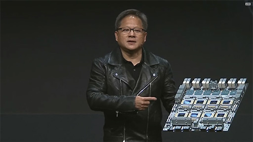 ���������꡼ No.003�Υ���ͥ������ / NVIDIA��8��Ρ�Tesla V100�פ���ܤ���GPU��������졼����HGX-2��ȯɽ