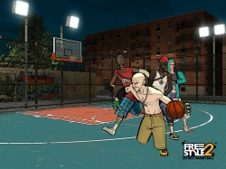 ���������꡼ No.005�Υ���ͥ������ / 3on3�Х����֥եꥹ���� �ץ饹�פ�³�Ԥ��ڹ���о졣����ե��å����䥢������󤬿ʲ�������Free Style 2�פΥץ쥤�ࡼ�ӡ���Ǻ�