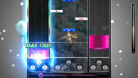 あの Djmax のpsp版が日本初登場 Psp用リズムゲーム Dj Max Portable 3 仮 サイバーフロントより今冬発売