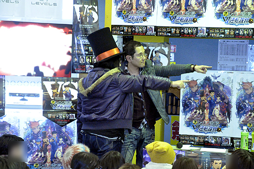 画像ギャラリー No.009のサムネイル画像 / カプコン 巧 舟氏のトークで多いに盛り上がった「レイトン教授VS逆転裁判」の発売記念イベントをレポート