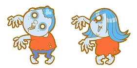 画像ギャラリー No.029のサムネイル画像 / 人間に奪われた“たいせつなもの”を取り戻せ。“ぞんび”を操り“悪い人たち”をこらしめるアクション「ぞんびだいすき」が2011年1月に発売