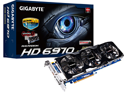 画像ギャラリー No.001のサムネイル画像 / 3連ファンクーラー搭載&OC仕様のGIGA-BYTE製HD 6970カードが発売に