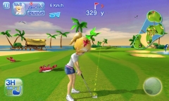 画像ギャラリー No.002のサムネイル画像 / 宇宙・深海のゴルフコース?「レッツ!ゴルフ3 HD」にAndroid版が登場