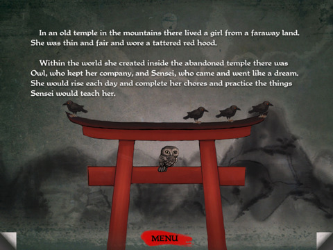 画像ギャラリー No.003のサムネイル画像 / American McGee氏がかかわると「赤ずきんちゃん」もダークな物語に。iOS用「Akaneiro」は,赤ずきんちゃんと中世の日本をテーマにした作品