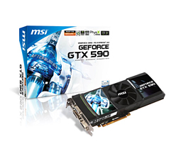 ���������꡼ No.001�Υ���ͥ������ / MSI����ե���󥹽��Ρ�GeForce GTX 590�ץǥ奢��GPU�����ɤ�ȯ��
