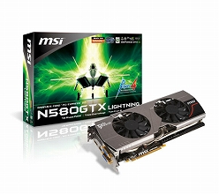 ���������꡼ No.001�Υ���ͥ������ / MSI���ȼ����Ĥ���Ѥ�����Lightning�ץ�ǥ��GTX 580��HD 6970��ȯ��