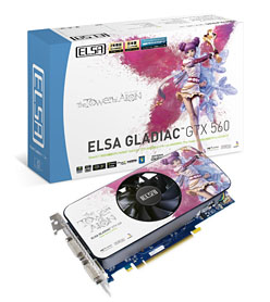 画像ギャラリー No.001のサムネイル画像 / ELSA，「AION」推奨の「GeForce GTX 560」搭載カードを6月上旬に発売