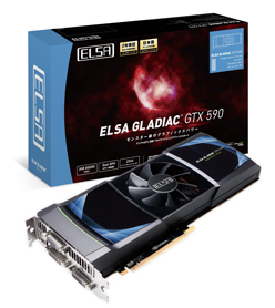 画像ギャラリー No.002のサムネイル画像 / ELSA,カード長の短いGTX 560 Tiカードの「BF3推奨SLIパック」2枚セットや貴重なGTX 590カードなど計3製品を発売