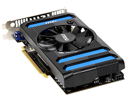 画像ギャラリー No.002のサムネイル画像 / ファンの風量が強化された独自クーラーを搭載するMSI製GTX 550 Tiカード