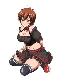 画像ギャラリー No.010のサムネイル画像 / 「ブラウザ一騎当千 爆乳争覇伝」,トーシダスに「ゴシックドレス」前半が登場