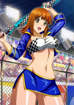 画像ギャラリー No.014のサムネイル画像 / 「ブラウザ一騎当千 爆乳争覇伝」レースクイーン闘士（前半）のカードが追加に