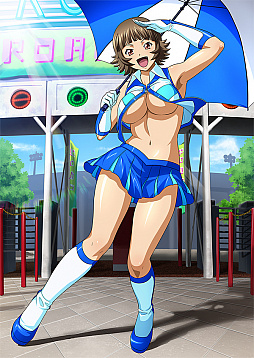 画像ギャラリー No.014のサムネイル画像 / 「ブラウザ一騎当千 爆乳争覇伝」幻影闘士イベント”ぎりぎりセクシーレーシング”開催