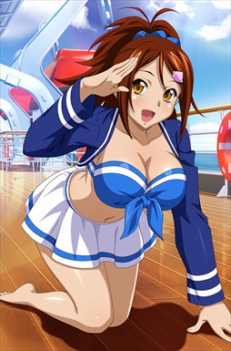 画像ギャラリー No.012のサムネイル画像 / 「ブラウザ一騎当千」,トーシダスに「セイラー闘士♪ マリン(後半)」が登場