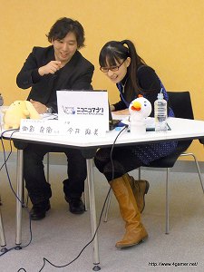 画像ギャラリー No.002のサムネイル画像 / イメージエポックの御影氏がCHAN×COさんと組んでNGPか3DSで新作を出すと約束!? 「ぷちっと★ロックシューター」リリース記念生放送のレポートと放映後のショートインタビューを掲載