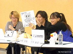 画像ギャラリー No.008のサムネイル画像 / イメージエポックの御影氏がCHAN×COさんと組んでNGPか3DSで新作を出すと約束!? 「ぷちっと★ロックシューター」リリース記念生放送のレポートと放映後のショートインタビューを掲載