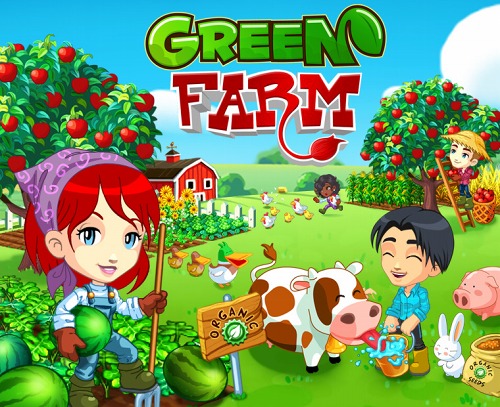 ���������꡼ No.001�Υ���ͥ������ / Gameloft���Facebook������������륲�����Green Farm���о�