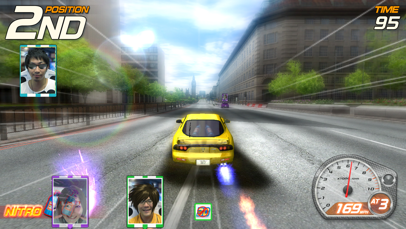 画像集 007 立体視に対応した爽快レースゲーム マキシマムヒート が初お披露目 バンダイナムコゲームス 新製品発表会レポート